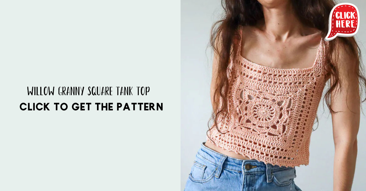 Willow Granny Square Tank Top – Share a Pattern