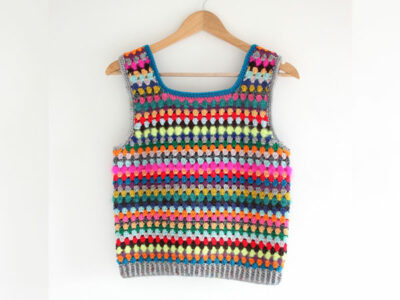 crochet See My Vest free pattern