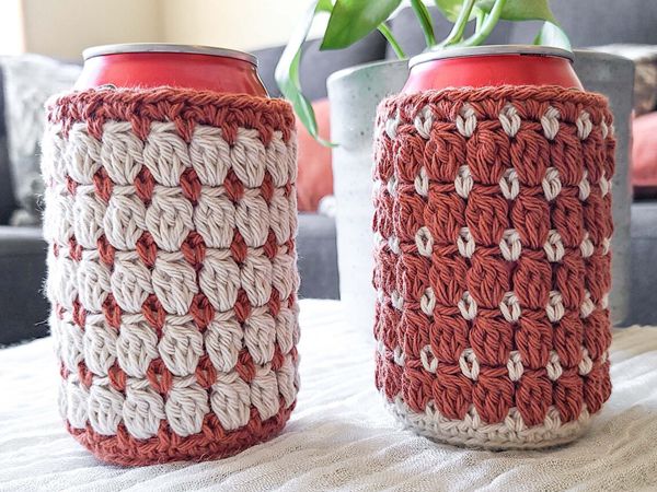 crochet Soda Can Holder easy pattern