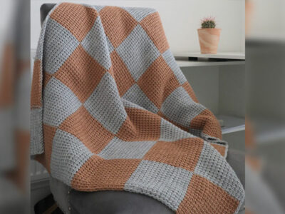 crochet Elsam Blanket free pattern