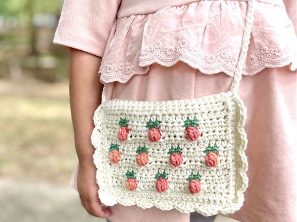crochet PUMPKIN PURSE free pattern