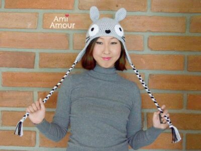 crochet Totoro Hat free pattern